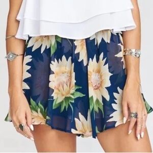 Show Me Your Mum Sunflower Dreams Shorts- Size small